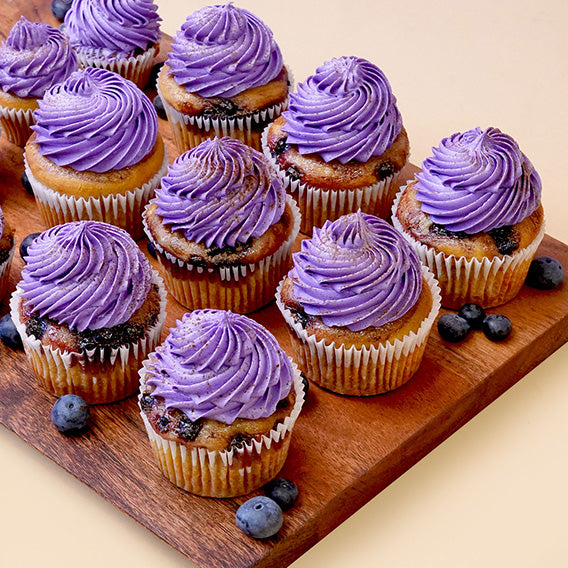 Blueberry (V) - Cupcake -  Cupcake Central