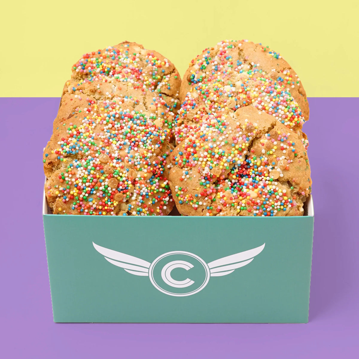 6 Birthday Cake Cookie Gift Box -  Cupcake Central