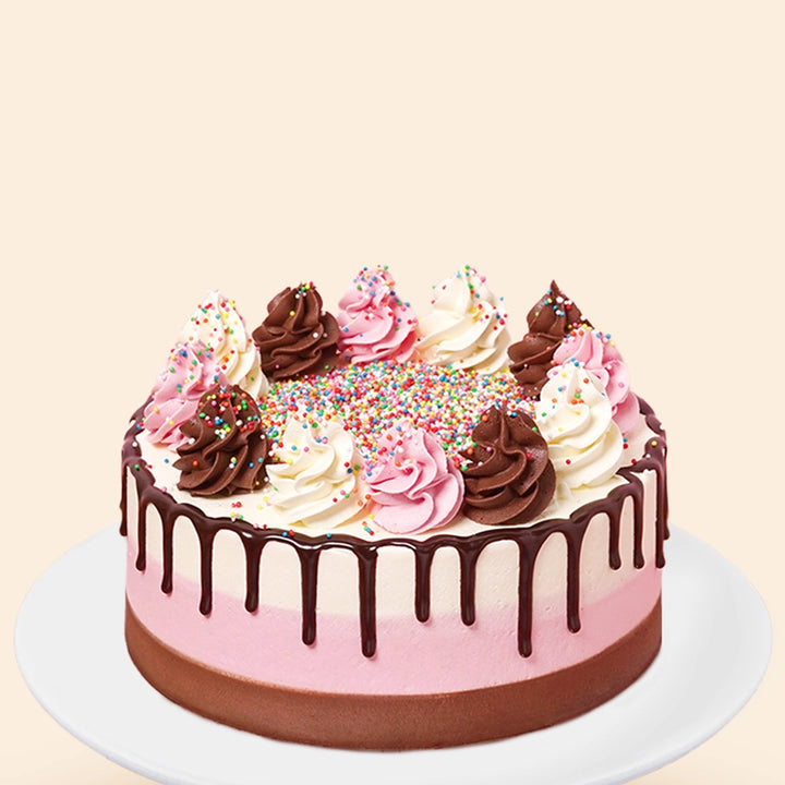 Neapolitan Birthday Cake