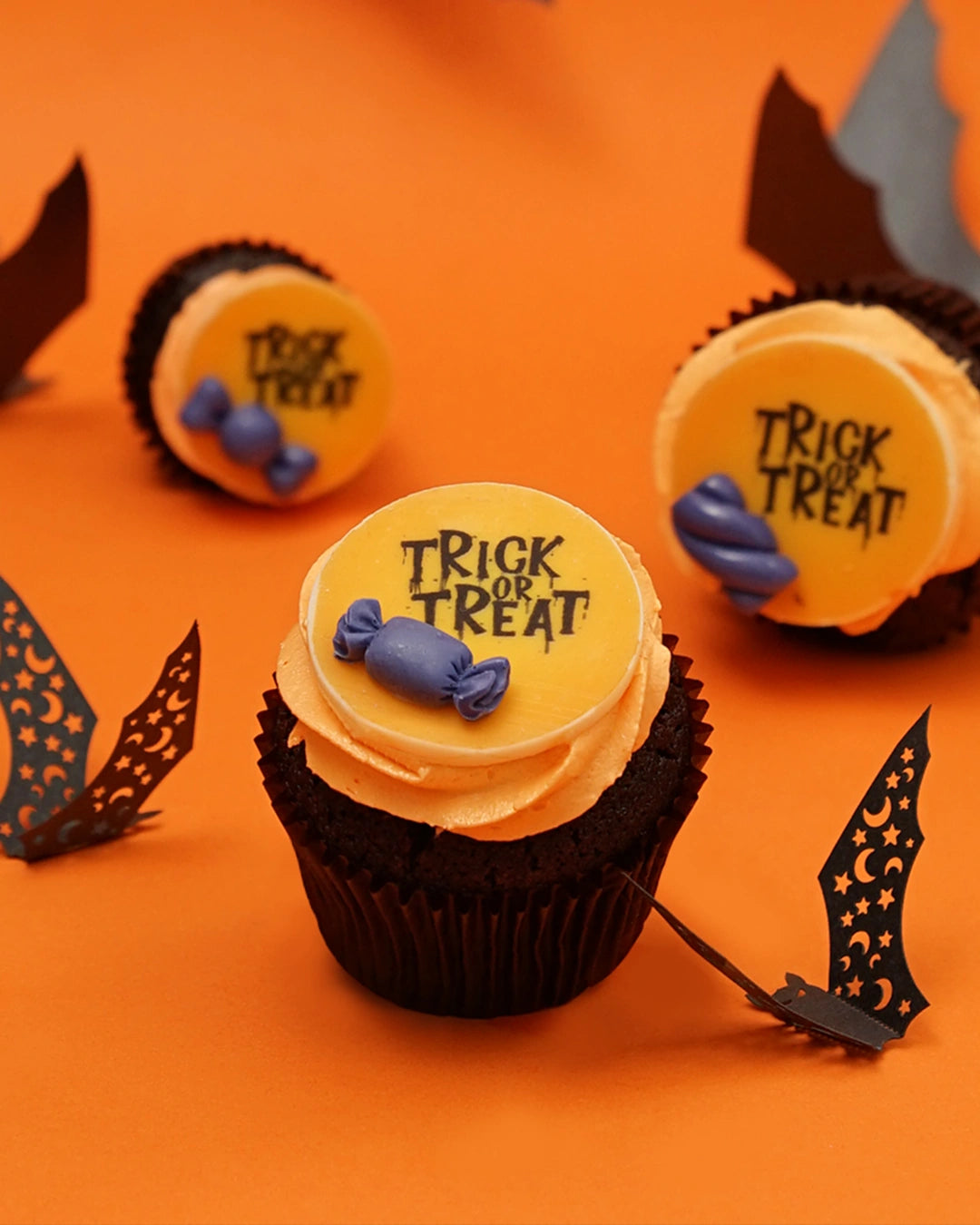 15 Halloween Mini Cupcake Gift Box
