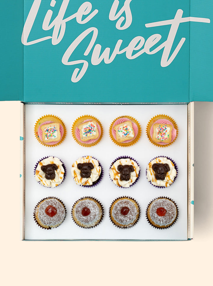 12 Australian Classics Cupcake Giftbox