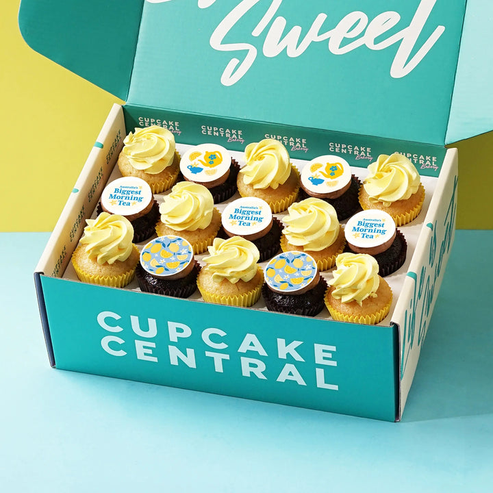 15 Australia's Biggest Morning Tea Mini Cupcake Gift Box - Cupcake Central