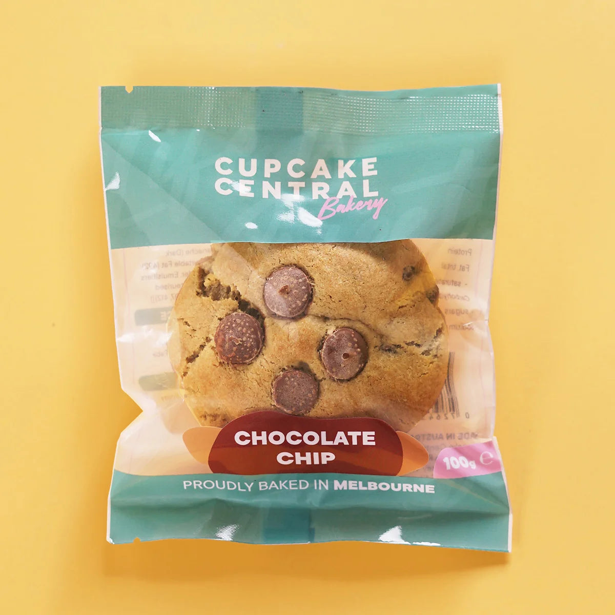 Chocolate Chip Cookie -  Cupcake Central