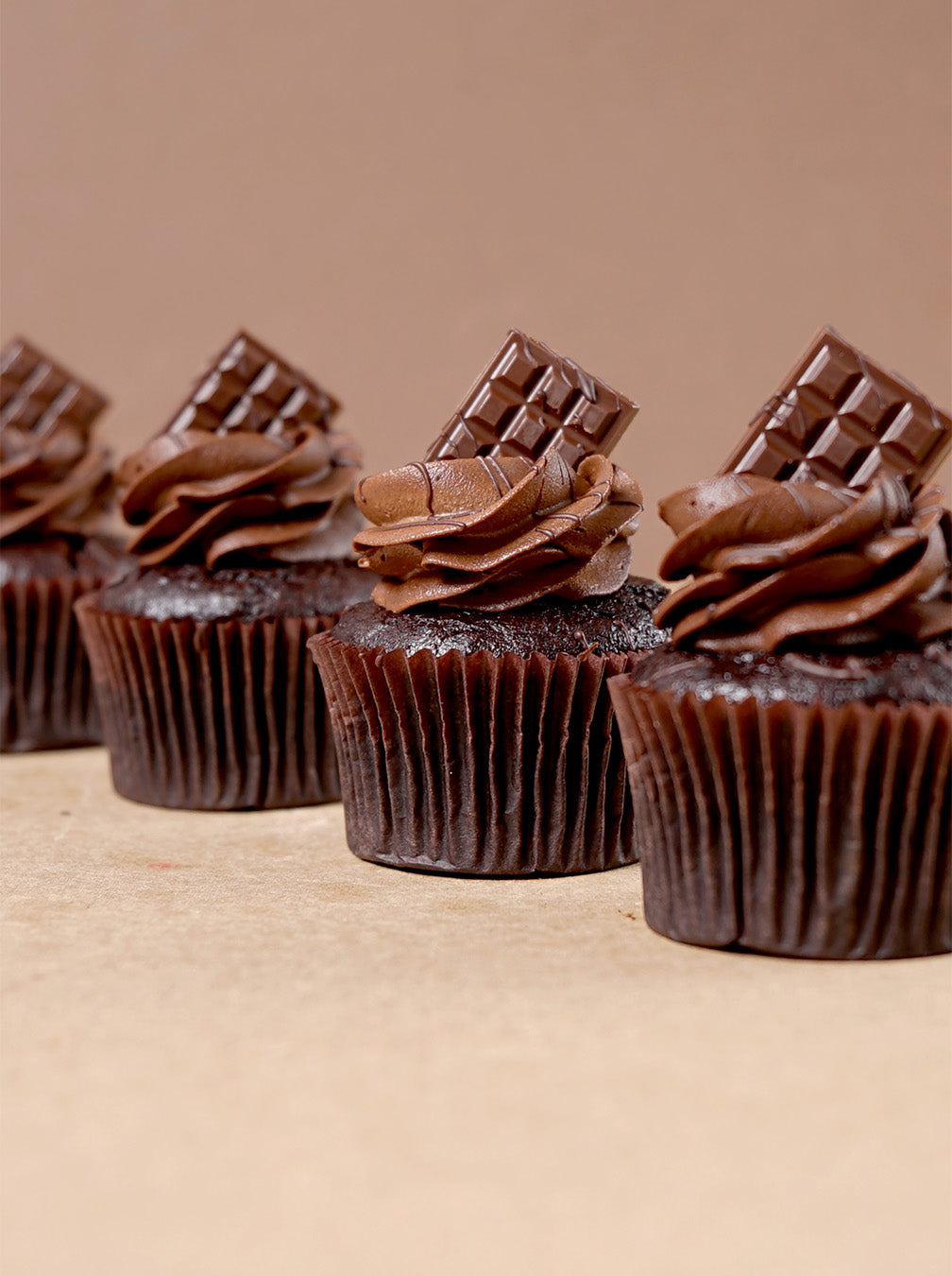 15 Double Chocolate Mini Cupcake Gift Box (GF)