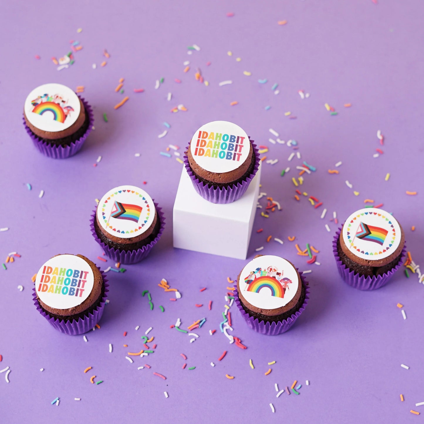30 IDAHOBIT Mini Cupcake Gift Box