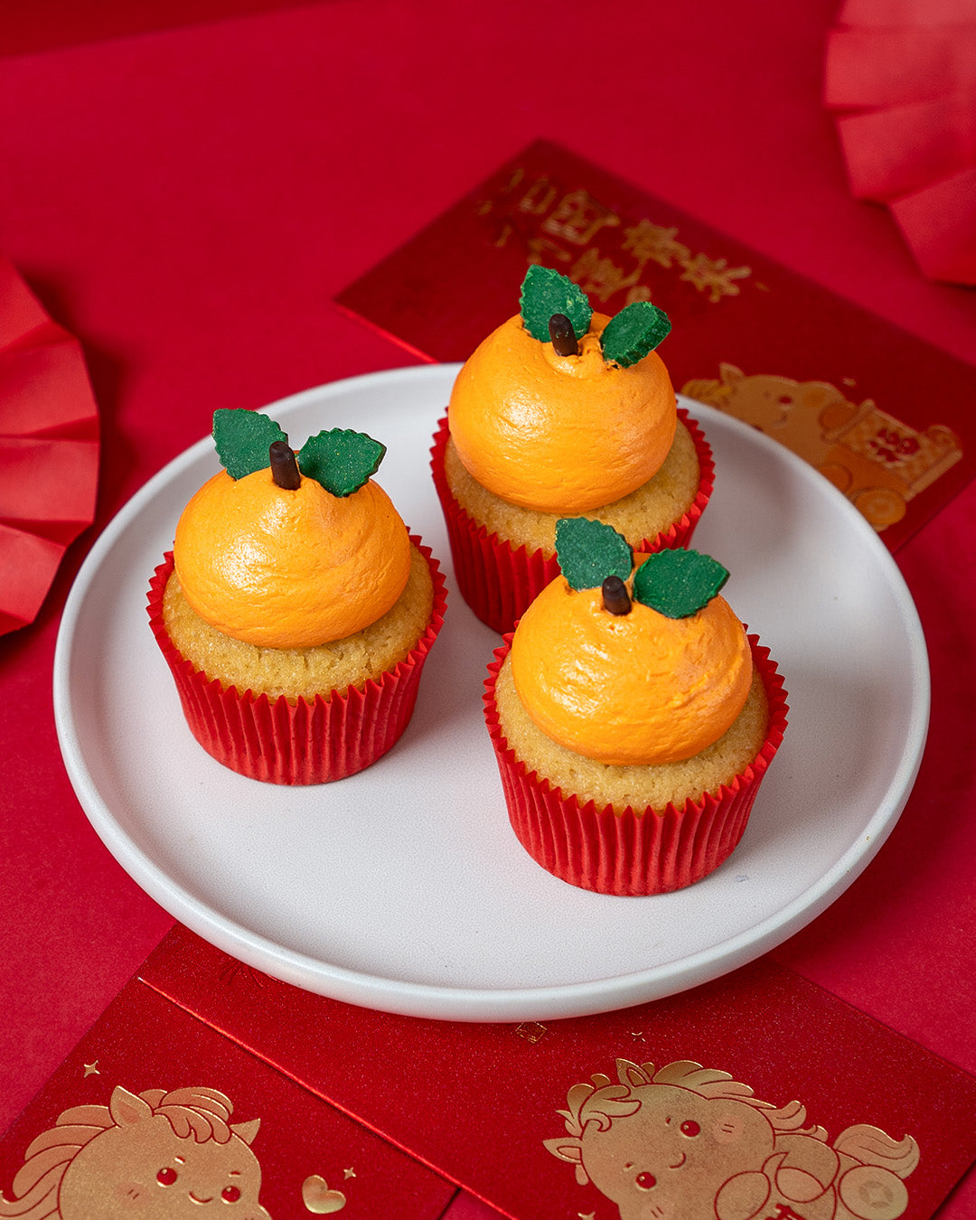 12 Lunar New Year Cupcake Gift Box