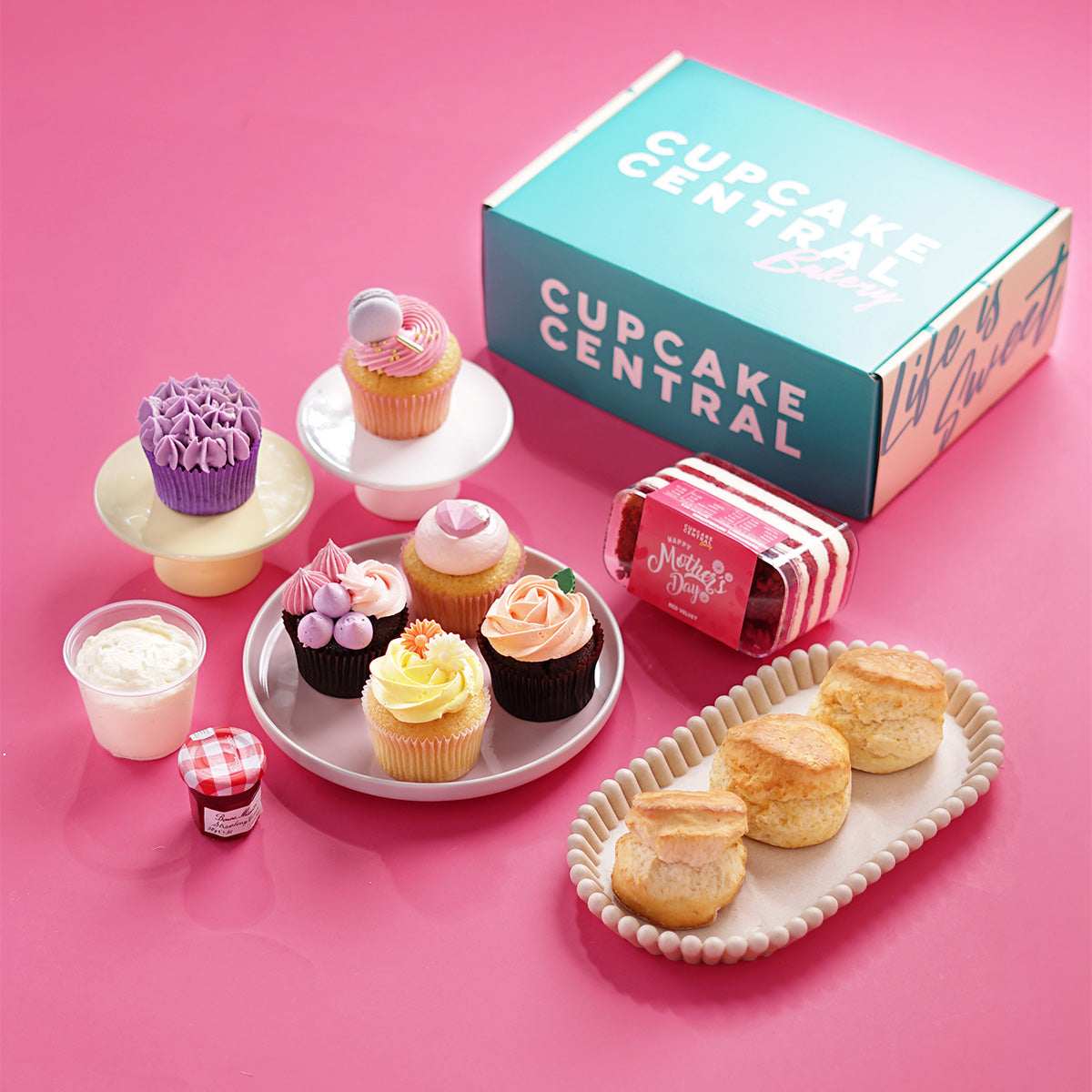 Mother's Day High Tea Gift Box - Cupcake Central