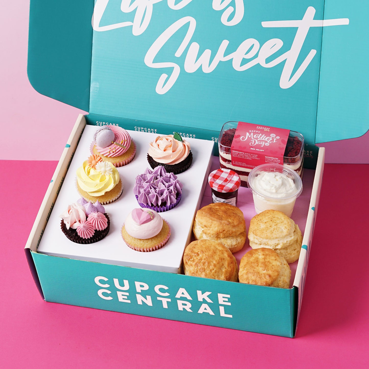 Mother's Day High Tea Gift Box - Cupcake Central