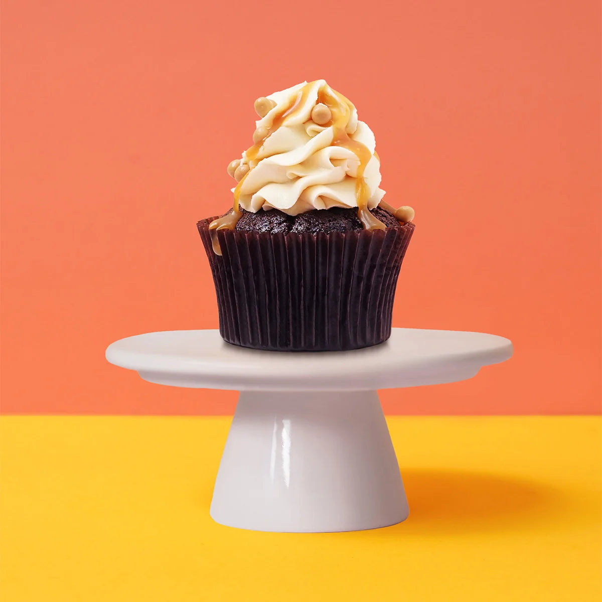 Wholesale - Mini Salted Caramel Cupcake Single Unit - Cupcake Central