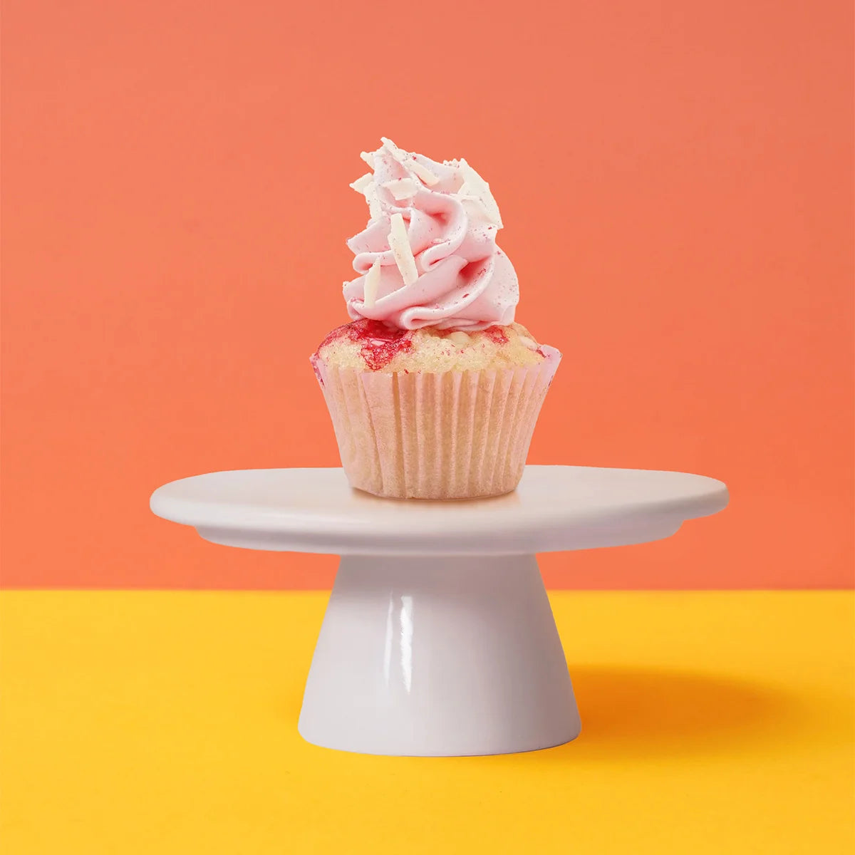 Wholesale - Mini Raspberry white chocolate Cupcake Single Unit - Cupcake Central