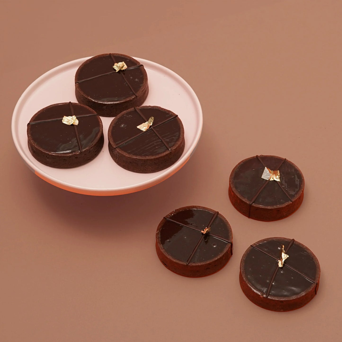 Chocolate Cake Tart - 80MM - Cupcake Central