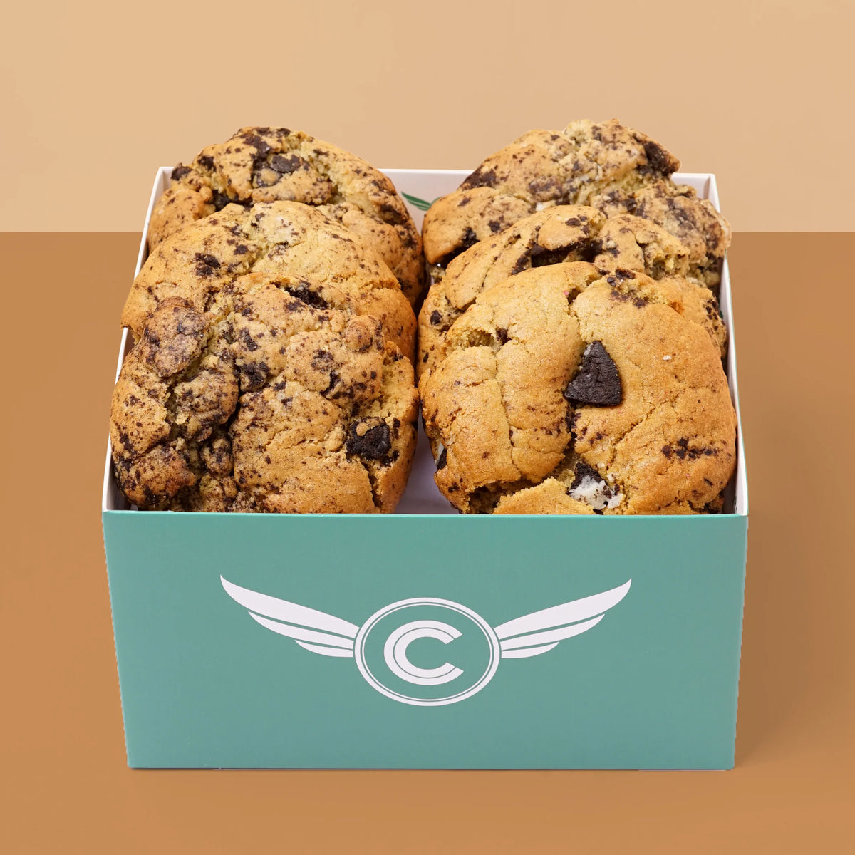 6 Cookies and Cream Cookie Gift Box -  Cupcake Central