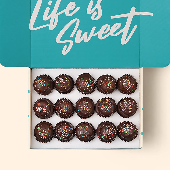 15 Choc Top Mini Cupcake Gift Box (V+GF) - Cupcake Central