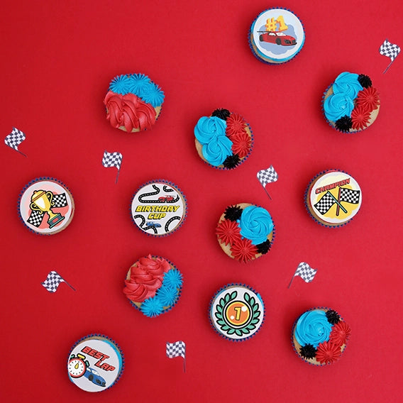 Cars Themed Cupcakes - Gift Box - Cupcake Central