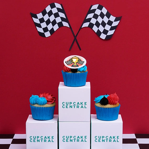 Cars Themed Cupcakes - Gift Box - Cupcake Central