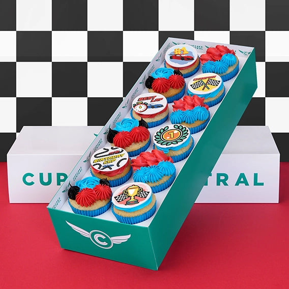 Cars Themed Cupcakes - Gift Box -  Cupcake Central
