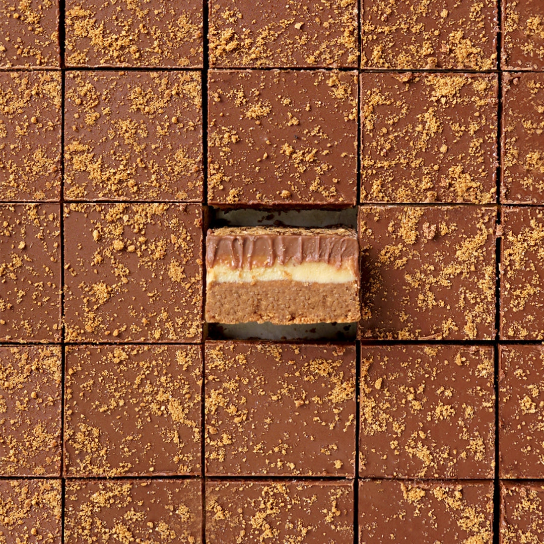 12 Biscoff Millionaire Slice Gift Box - Cupcake Central