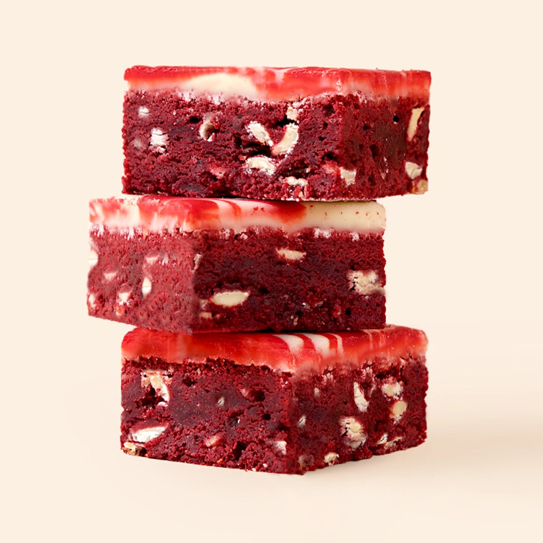 12 Red Velvet Brownie Gift Box