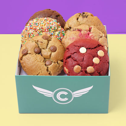 6 Cookie Assorted Gift Box -  Cupcake Central