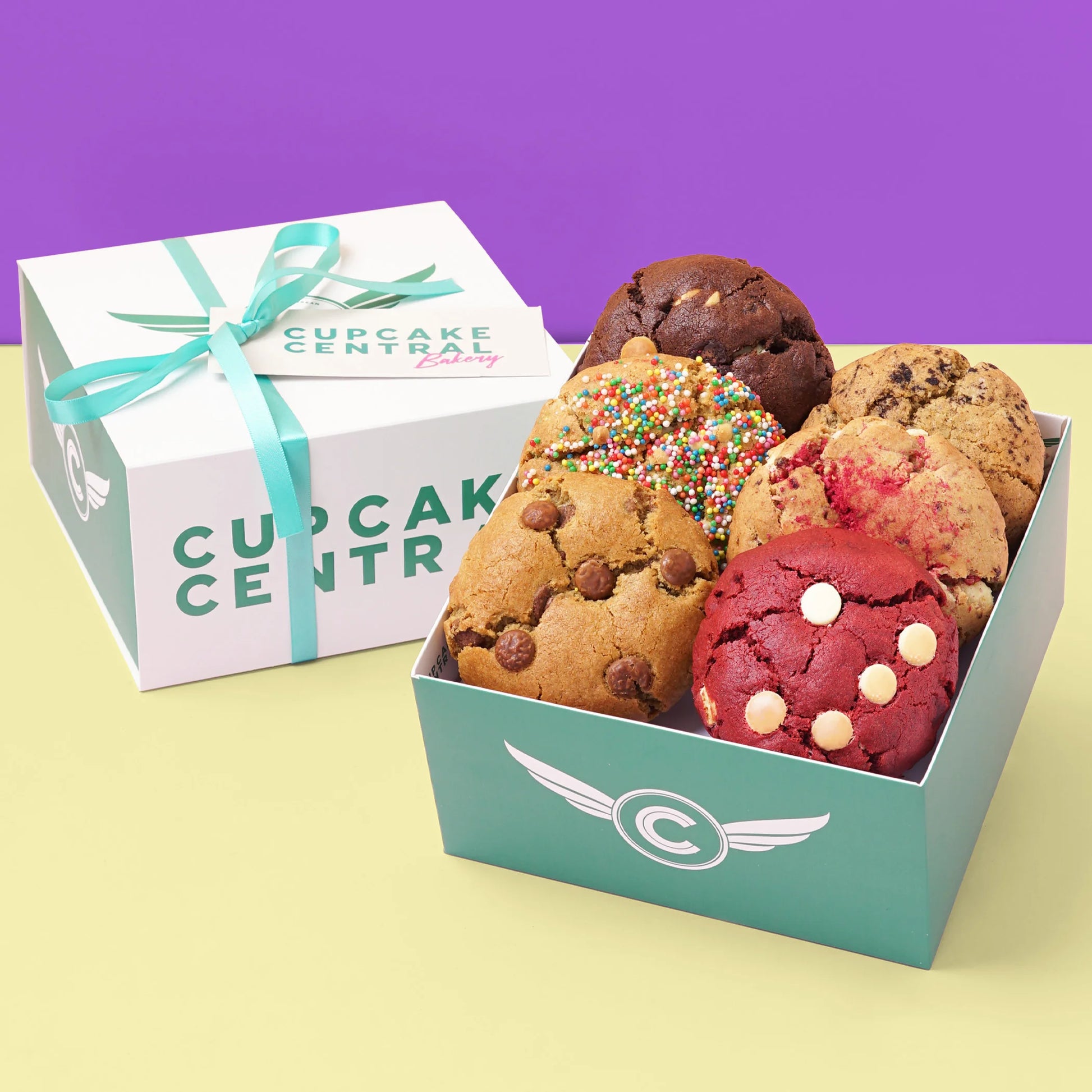 6 Cookie Assorted Gift Box -  Cupcake Central