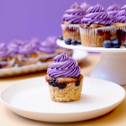 Blueberry (V) - Mini Cupcake -  Cupcake Central
