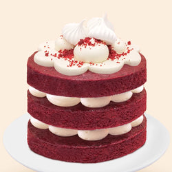 Red Velvet Naked Cake -  Cupcake Central