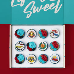 Cars Themed Cupcakes - Gift Box -  Cupcake Central
