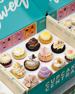 Melbourne's best cupcakes in gift box available for pickup Melbourne CBD