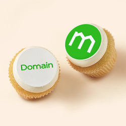 12 Cupcakes with Edible Logos Gift Box -  Cupcake Central