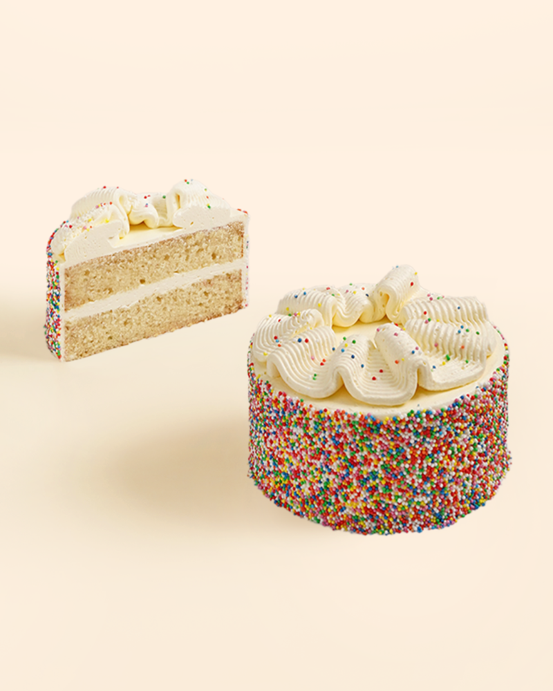 Sprinkle Bomb Birthday Cake