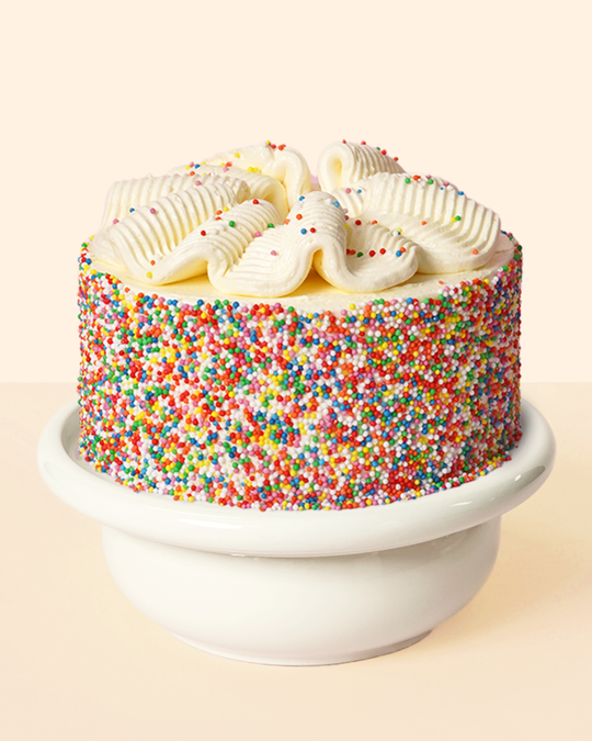 Sprinkle Bomb Birthday Cake