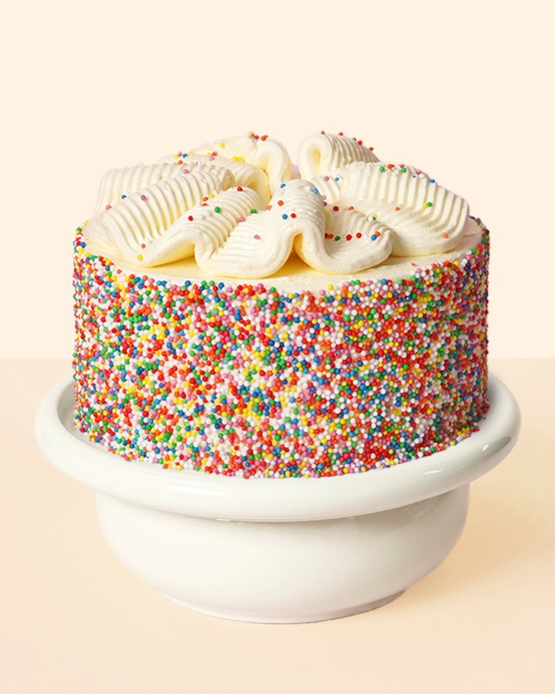 Sprinkle Bomb Birthday Cake