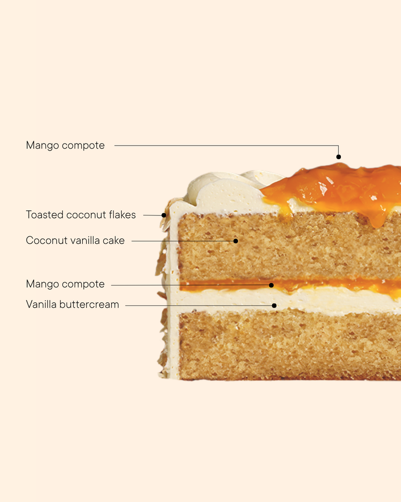 Mango Coconut Cake