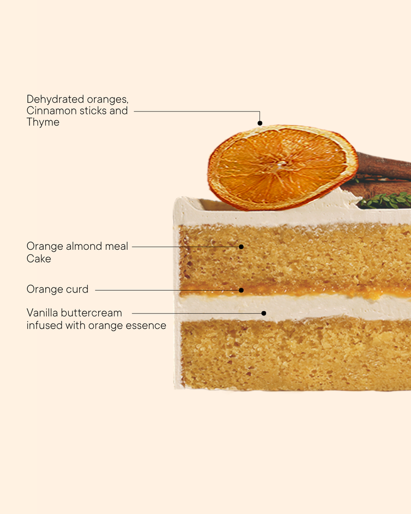 Orange Almond Cake - (GF)