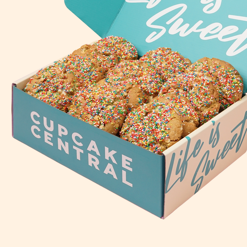 12 Birthday Cake Cookie Gift Box