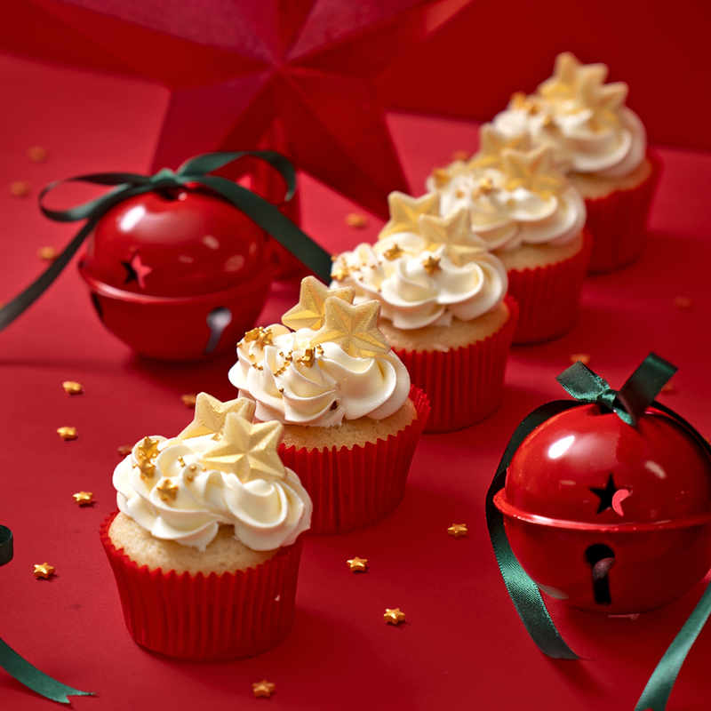12 Christmas Cupcakes Gift Box