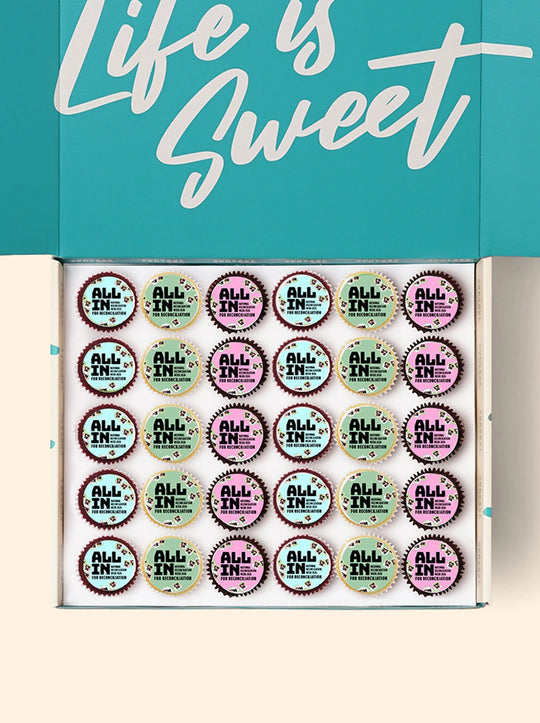 30 ALL IN Reconciliation Week Mini Cupcake Gift Box