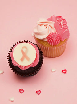 Breast Cancer Awareness 30 Mini Cupcake Gift Box -  Cupcake Central