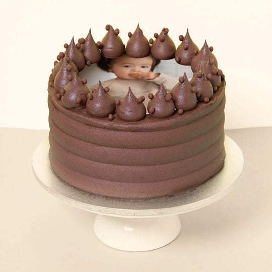 Chocolate Photo Cake
