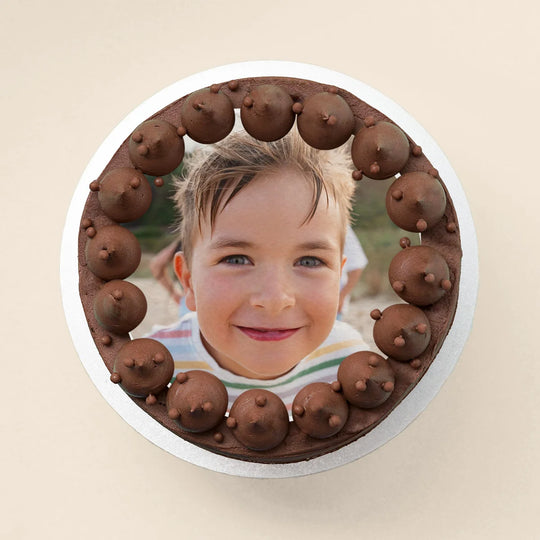 Chocolate Photo Cake