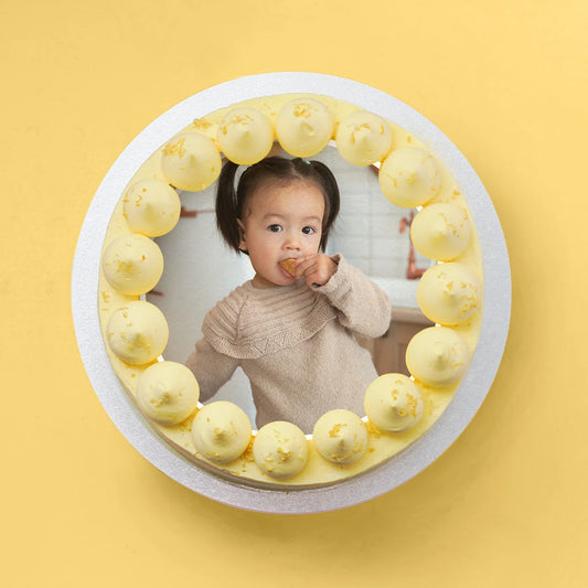 Lemon Custom Photo Cake