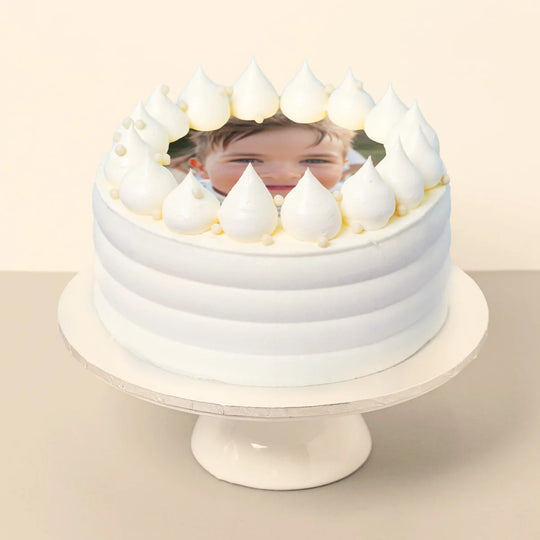 Vanilla Photo Cake