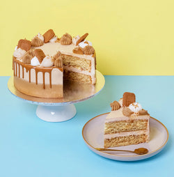 Biscoff Cake (VEGAN) -  Cupcake Central