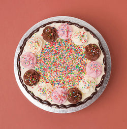 Neapolitan Birthday Cake -  Cupcake Central