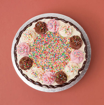 Neapolitan Birthday Cake -  Cupcake Central