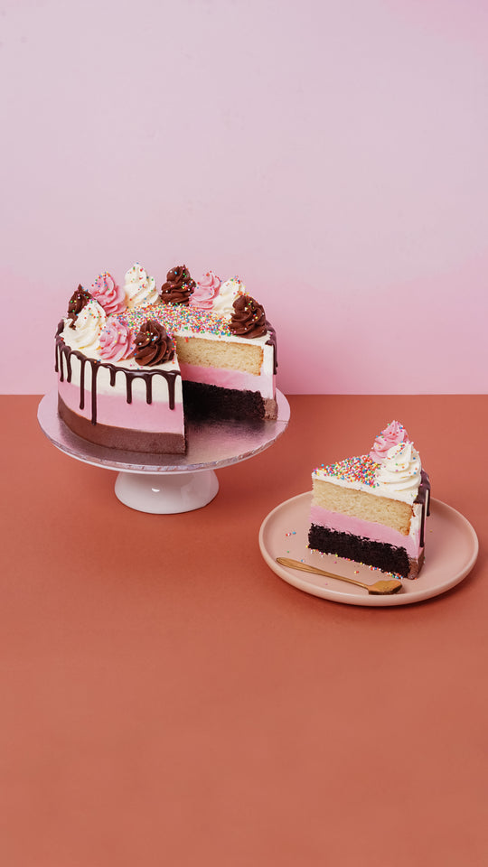 Wholesale - Neapolitan Cake -  Cupcake Central