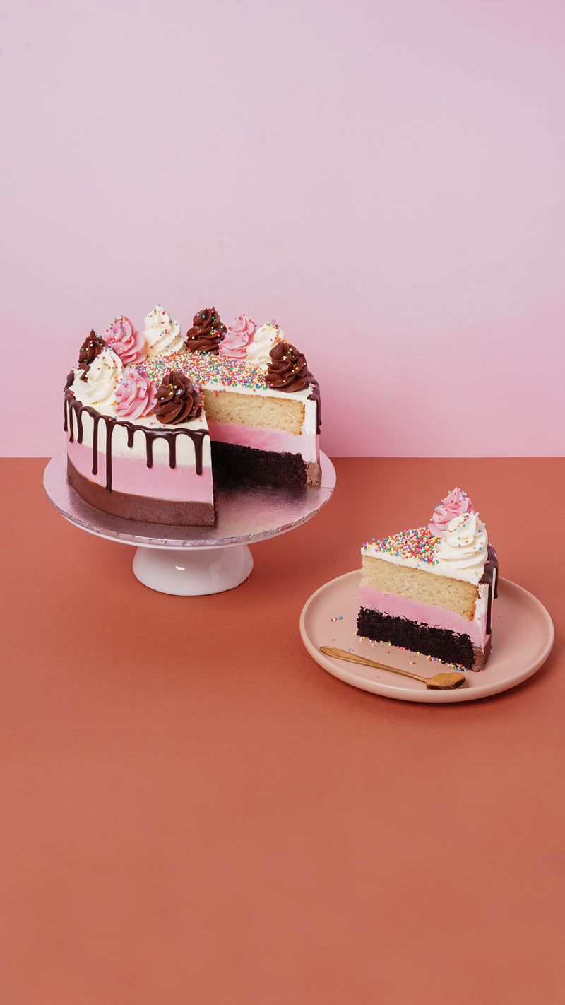 Wholesale - Neapolitan Cake -  Cupcake Central