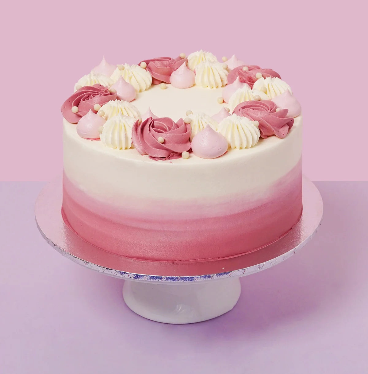 Raspberry White Chocolate Cake -  Cupcake Central