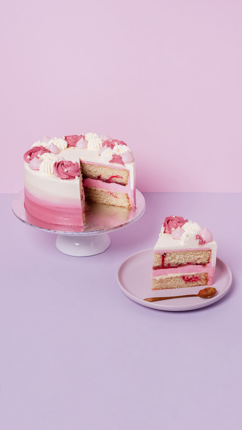 Wholesale - Raspberry White Chocolate Cake -  Cupcake Central