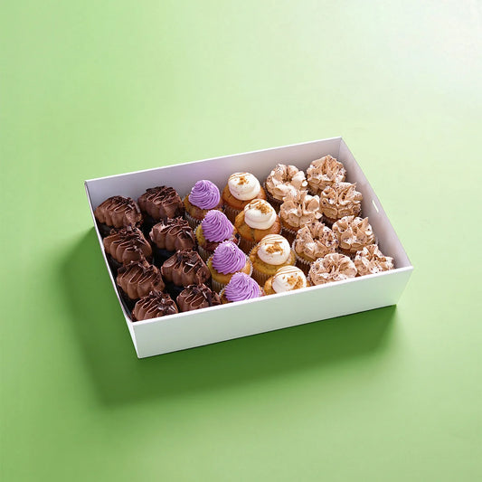 24 Cupcake Catering Dessert Box (VEGAN)
